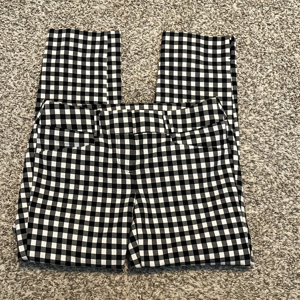 LOFT checkered pants - Picture 2 of 3